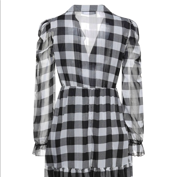 Vanessa Scott checked mini dress - Picture 2 of 10